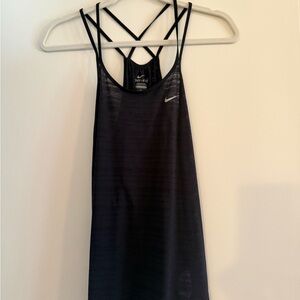 Nike Black Strappy Dri-FIT Tank